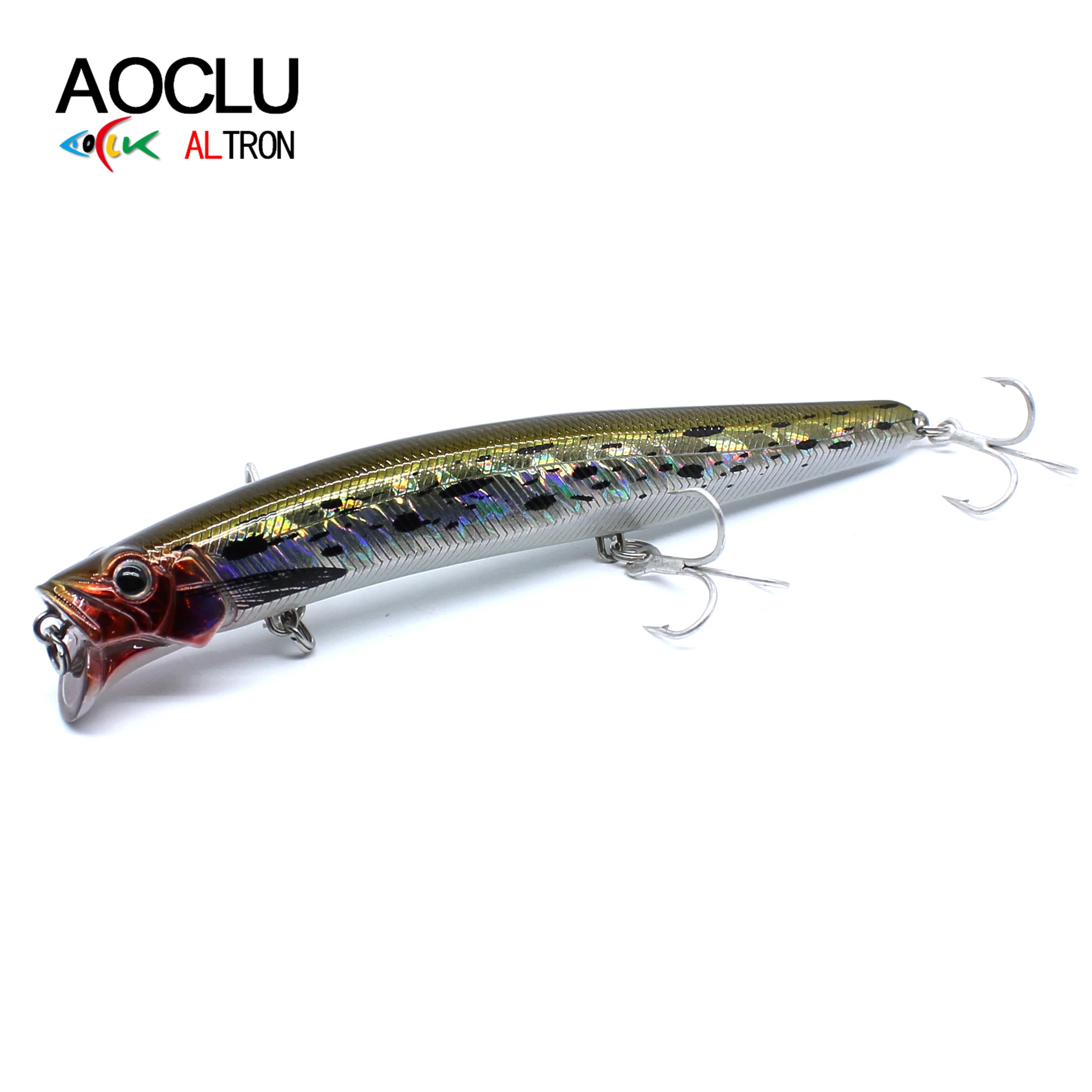 AOCLU Jerkbait flotante para lubina – Fundición larga - imagen 5