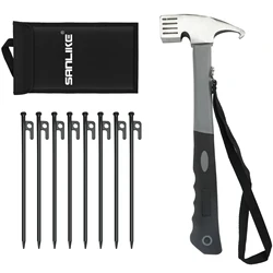 Martillo Multifunción SANLIKE – Piqueta Camping Acero Carbono