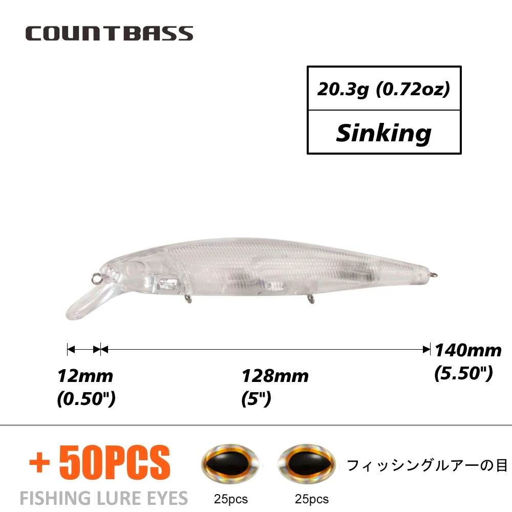 Blank Lure With Eyes