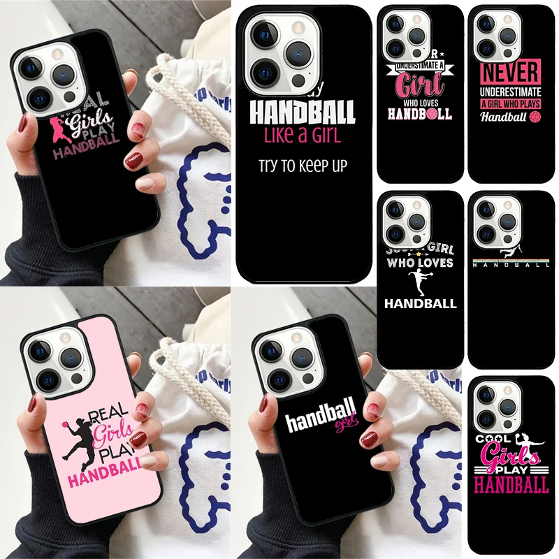 Balón de balonmano femenino Real Girl para funda iPhone 17/16/15/14 - imagen 2