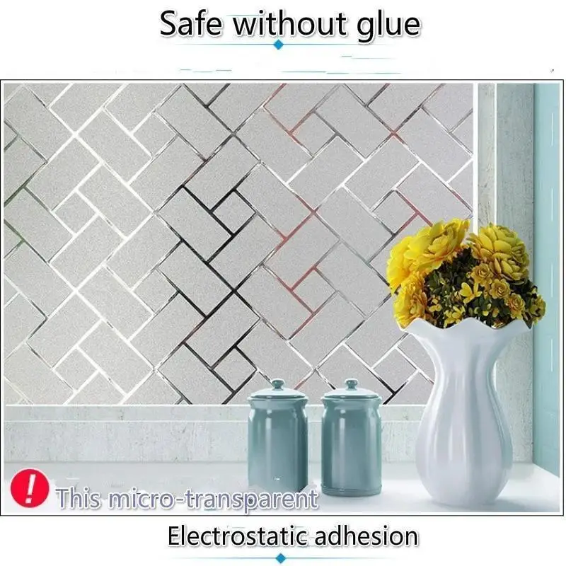 Nueva cubierta de ventana de vidrio, película autoadhesiva para ventana, pegatina de moda concisa, productos prácticos para el hogar, pegatinas para ventana del hogar - imagen 2