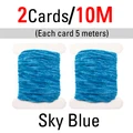 2 cards Sky Blue