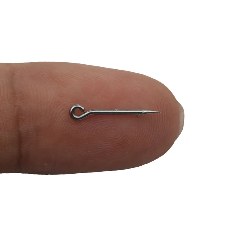 10 unids/bolsa cebo de Metal Spike anzuelo de pesca de carpa cebo Sting Boilies Pin Spike gusano maíz Ronnie Hair Rig carpa alimentador aparejos - imagen 5