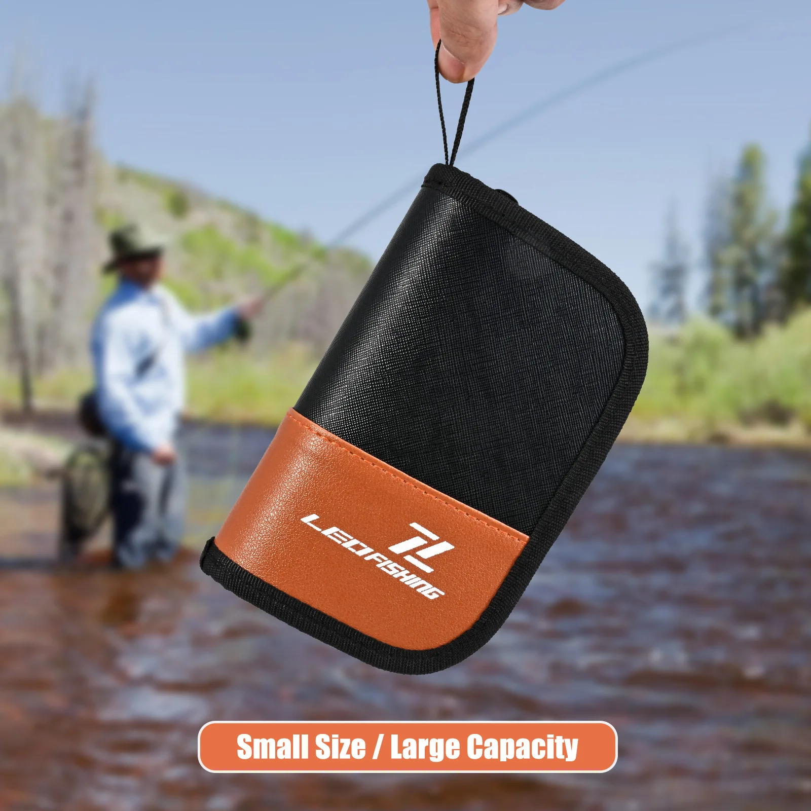 Bolsa De señuelo De lentejuelas multiusos Alicate Pesca cuchara Spinner cebo bolsas De Pesca bolsa De Peche gancho accesorios bolsas De almacenamiento - imagen 5