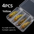 4pcs Yellow