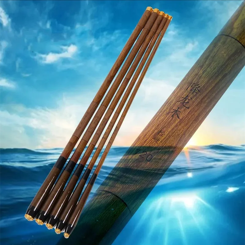 Caña de pescar dura ultraligera japonesa, accesorio de fibra de carbono para carpa, caña larga de 3,6 m, 4,5 m, 5,4 m, 6,3 m, 7,2 m - imagen 5