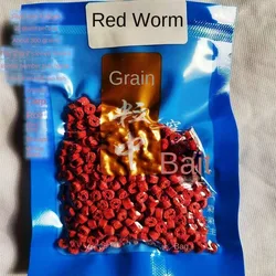 10 bolsas 2024 5mm/8mm cebos huecos para carpa sabor a pescado nutrición alimentos huecos señuelos de pesca granulares fragancia de fibra cebo suave