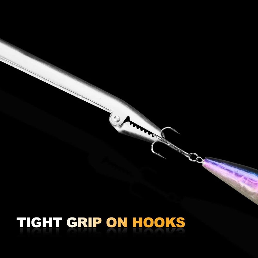 Extractor de anzuelos de acero inoxidable, separador exprimidor de desacoplamiento rápido, herramienta de anzuelos de agua dulce y salada para pescar - imagen 3