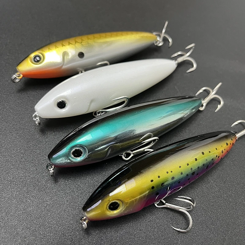 Señuelo de pesca con lápiz flotante de 17g y 100mm, superficie para caminar al perro, cebo Artificial para agua salada, suministros de pesca en superficie - imagen 2