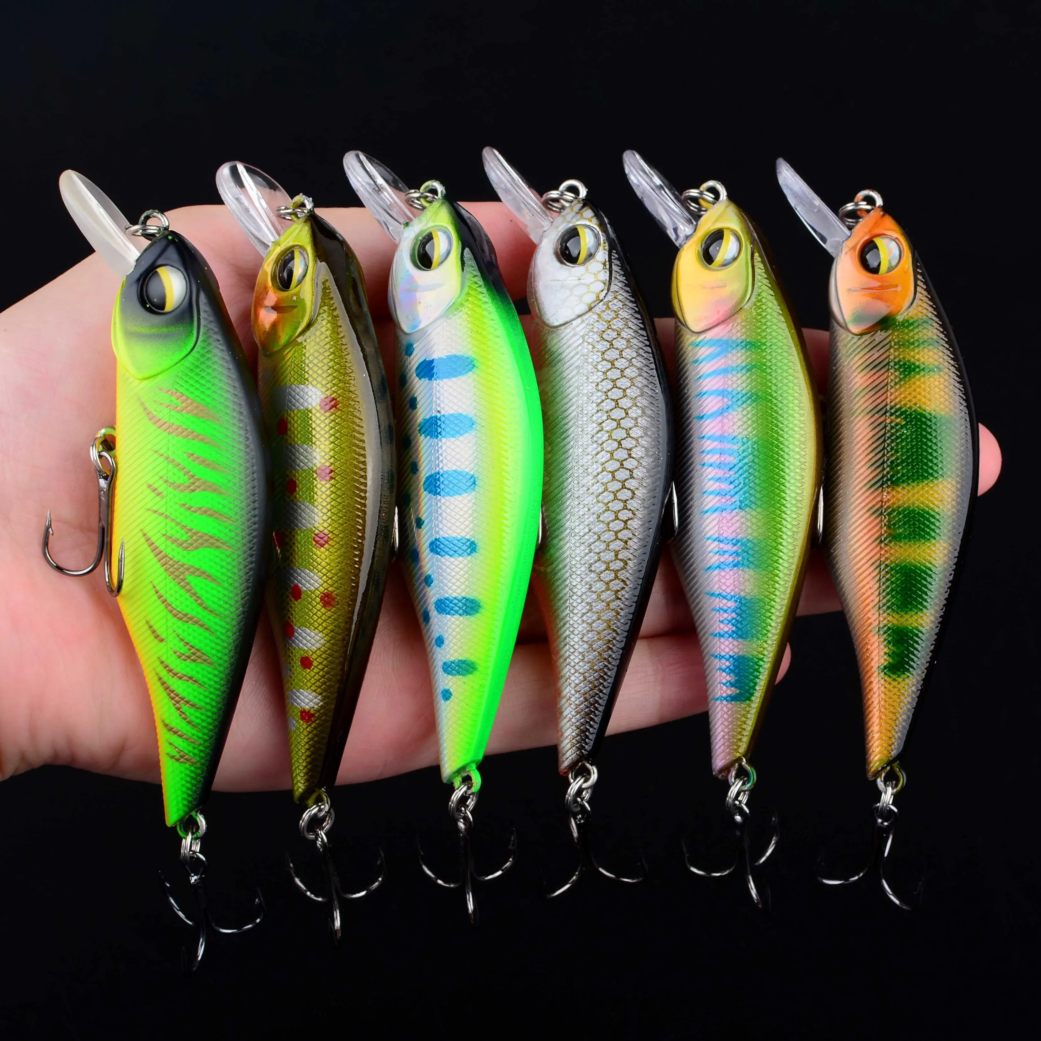 Señuelo Minnow Wobbler Duro para lucio y trucha - imagen 3