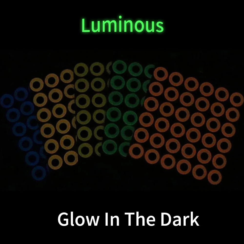 Elllv-señuelo de pesca luminoso para agua salada, ojos de pez 3D brillantes, accesorios para hacer señuelos, Material de atado de moscas, 3mm - 12mm - imagen 5