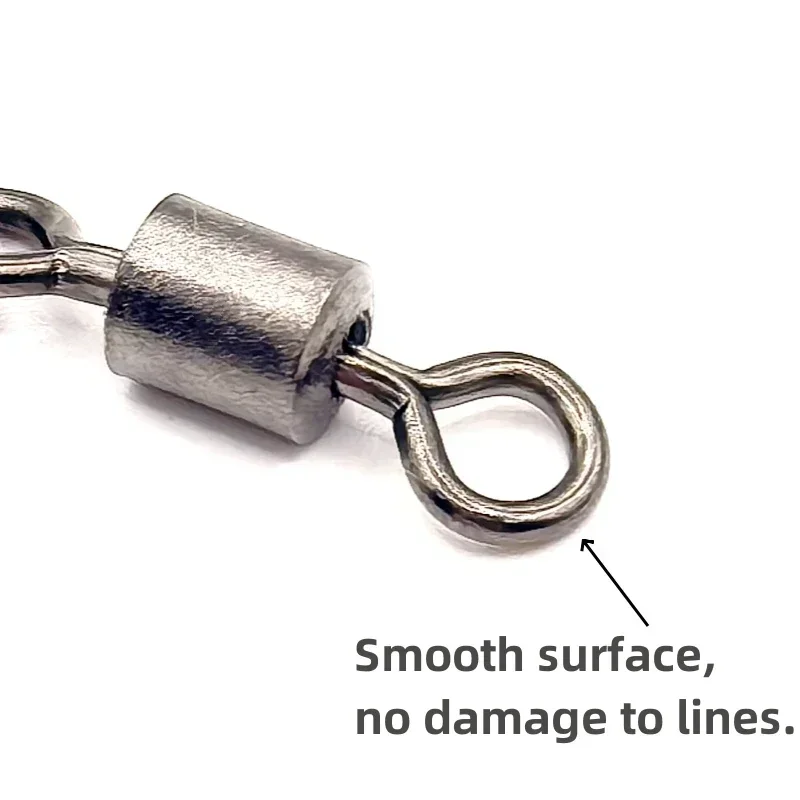Conector de clavija colgante giratorio más, suministros de pesca y pesca en el mar, accesorios pequeños para aparejos de pesca - imagen 3