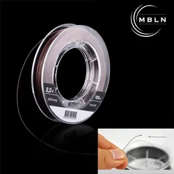 Línea de pesca trenzada de PE MBLN de 40 kg: 4 hebras, 100 m, núcleo de alambre de acero, revestimiento NTC, antienredos, resistente a la abrasión, tamaños 0,6-8,0