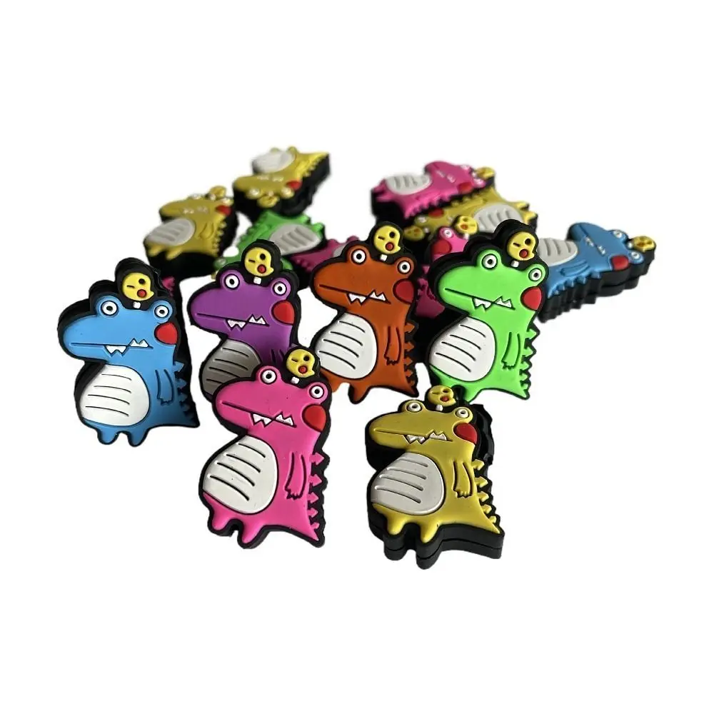 Raqueta de tenis de dinosaurio a prueba de golpes, amortiguador de silicona antivibración, almohadilla de choque, dibujos animados, encantador - imagen 2