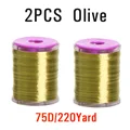 2PCS 75D Olive