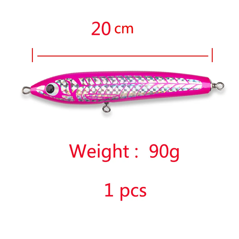 pink 20cm 90g 1pcs