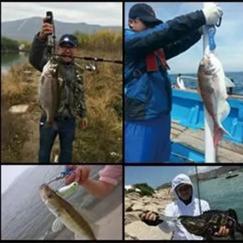Pinza de Pesca Profesional Portátil, Agarrador de Labios de Peces, Alicates Plegables, Equipo de Pesca Kt con Atrapapeces - imagen 5