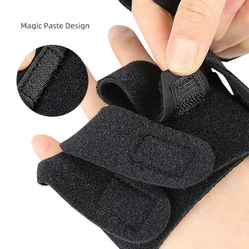 2 uds profesional ajustable dedo Brace compresión portátil dedo soporte transpirable ligero férula-anillo cinta tendinitis - imagen 3