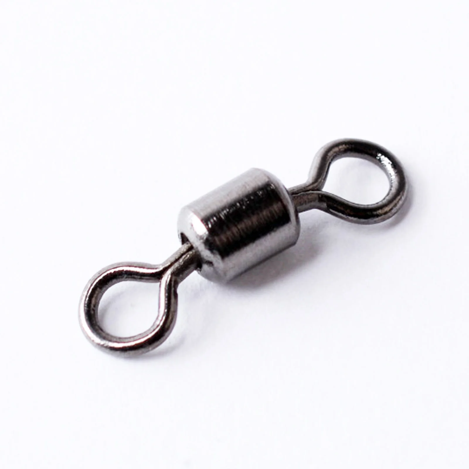 100 Uds. Conector sólido de latón giratorio de pesca, rodamiento de bolas a presión, anzuelo rodante para pesca, señuelo, aparejos de anillo sólido - imagen 5