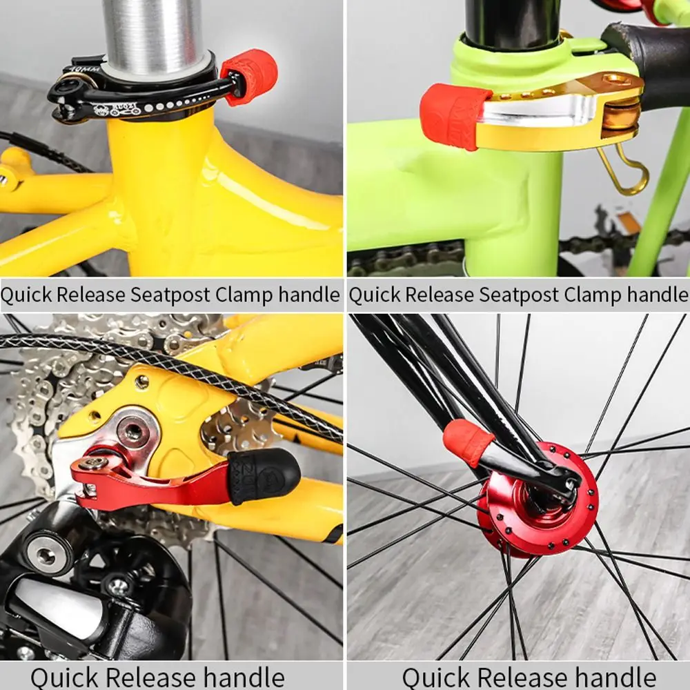 Cubierta de palanca de freno de bicicleta, Protector de silicona antiarañazos, accesorios de ciclismo - imagen 5
