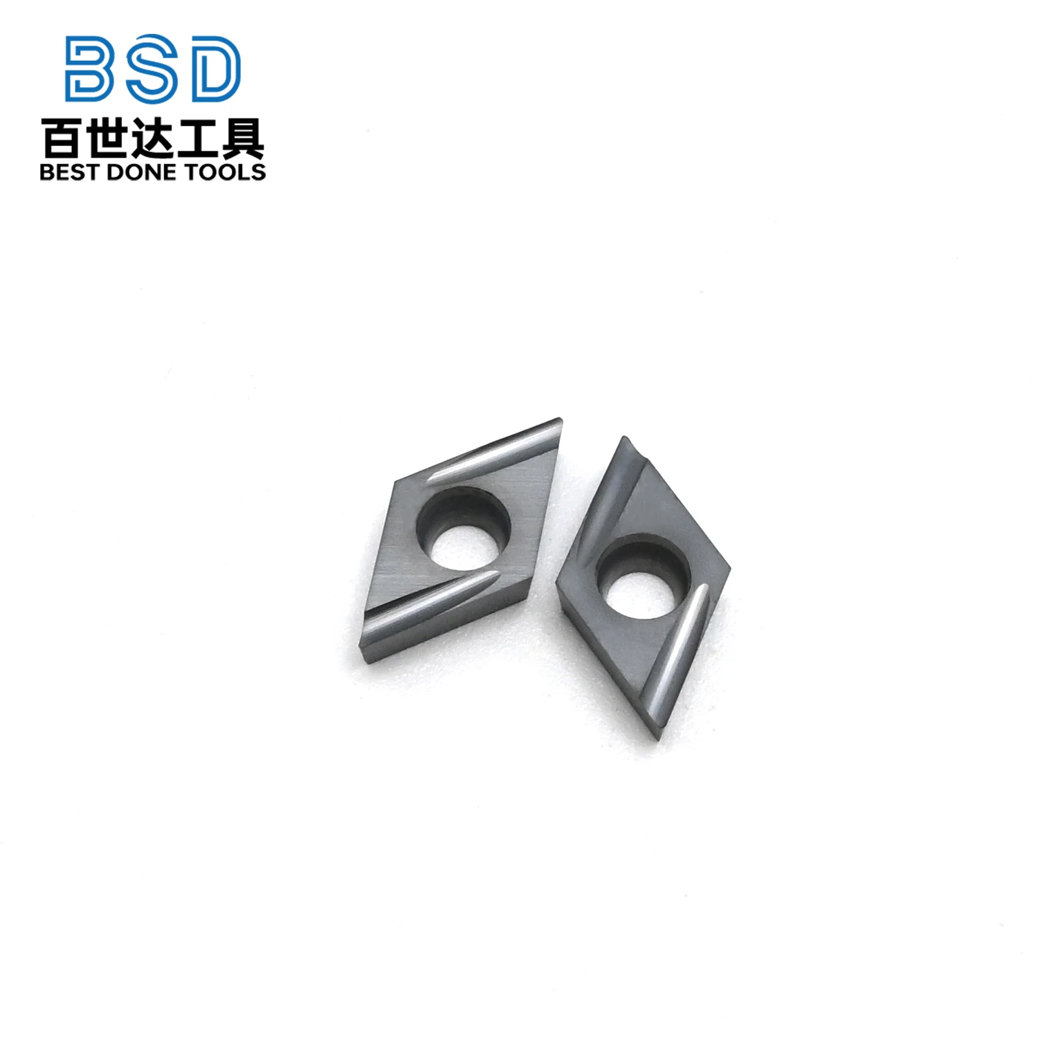 10 Uds DCMT070202-ER insertos de torneado de carburo cuchillas de corte de torno CNC para procesamiento de acero y acero inoxidable - imagen 3