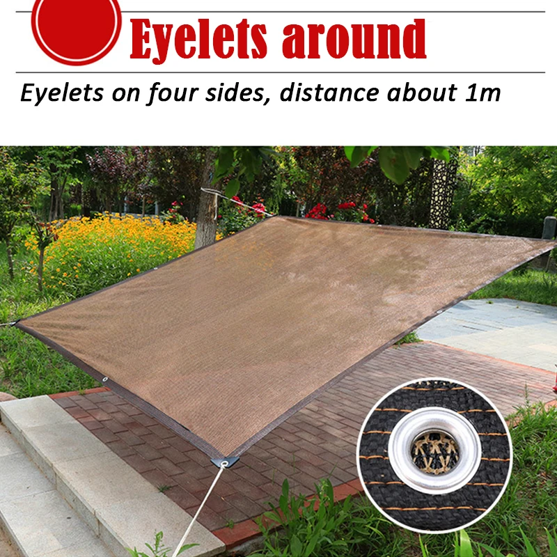 Vela de sombreado para pérgola, toldo exterior red refugio solar - imagen 2