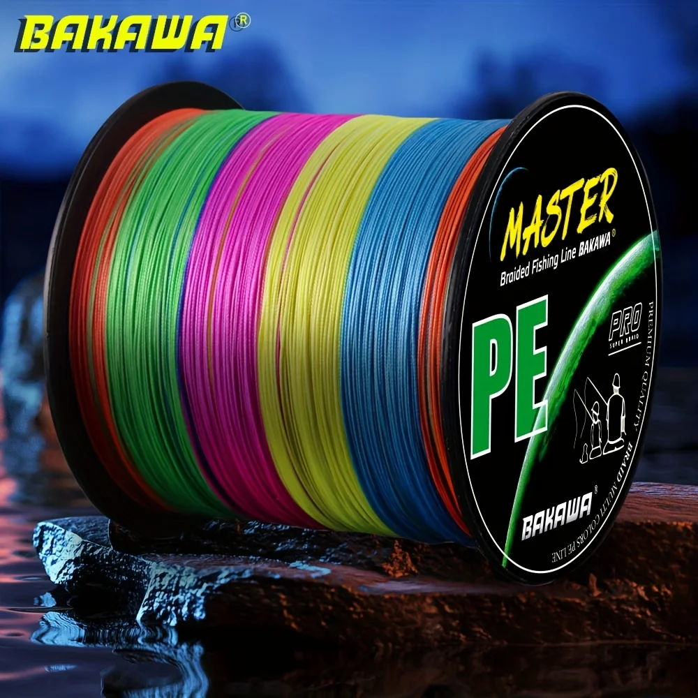 BAKAWA X8 hebras trenzadas PE 300 metros equipo de Pesca para accesorios de Pesca multifilamento productos de Pesca - imagen 4