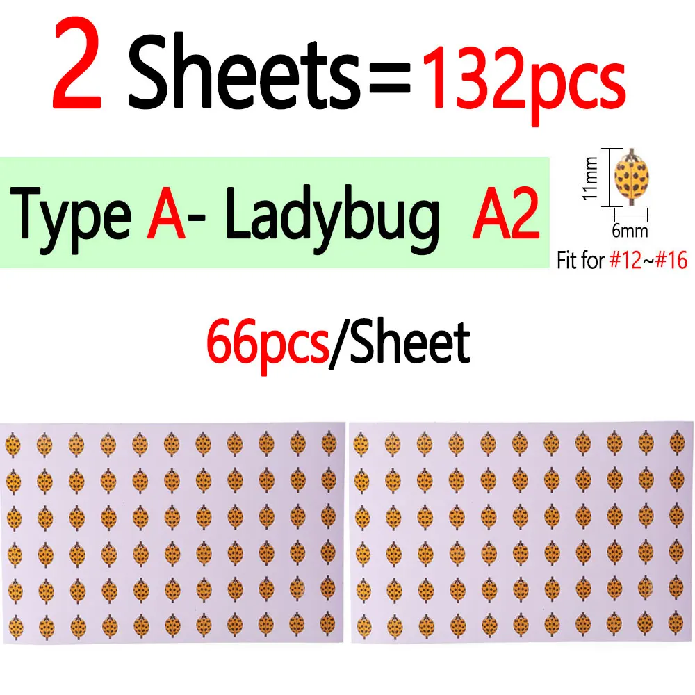 132pcs Type A2