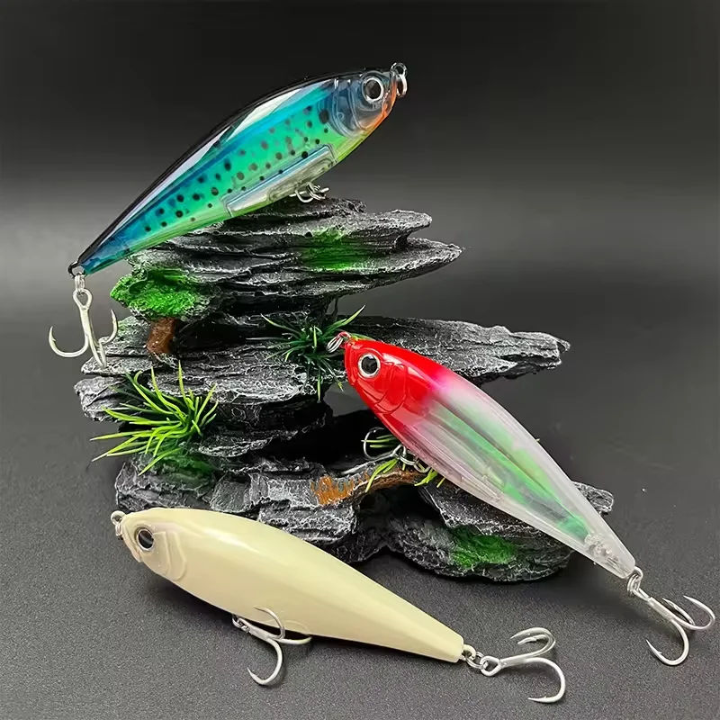 30g 10cm lápiz que se hunde pesca Twitchbait trucha de agua salada lubina carpa Wobblers Isca Artificia cebo duro equipo de pesca costera - imagen 5