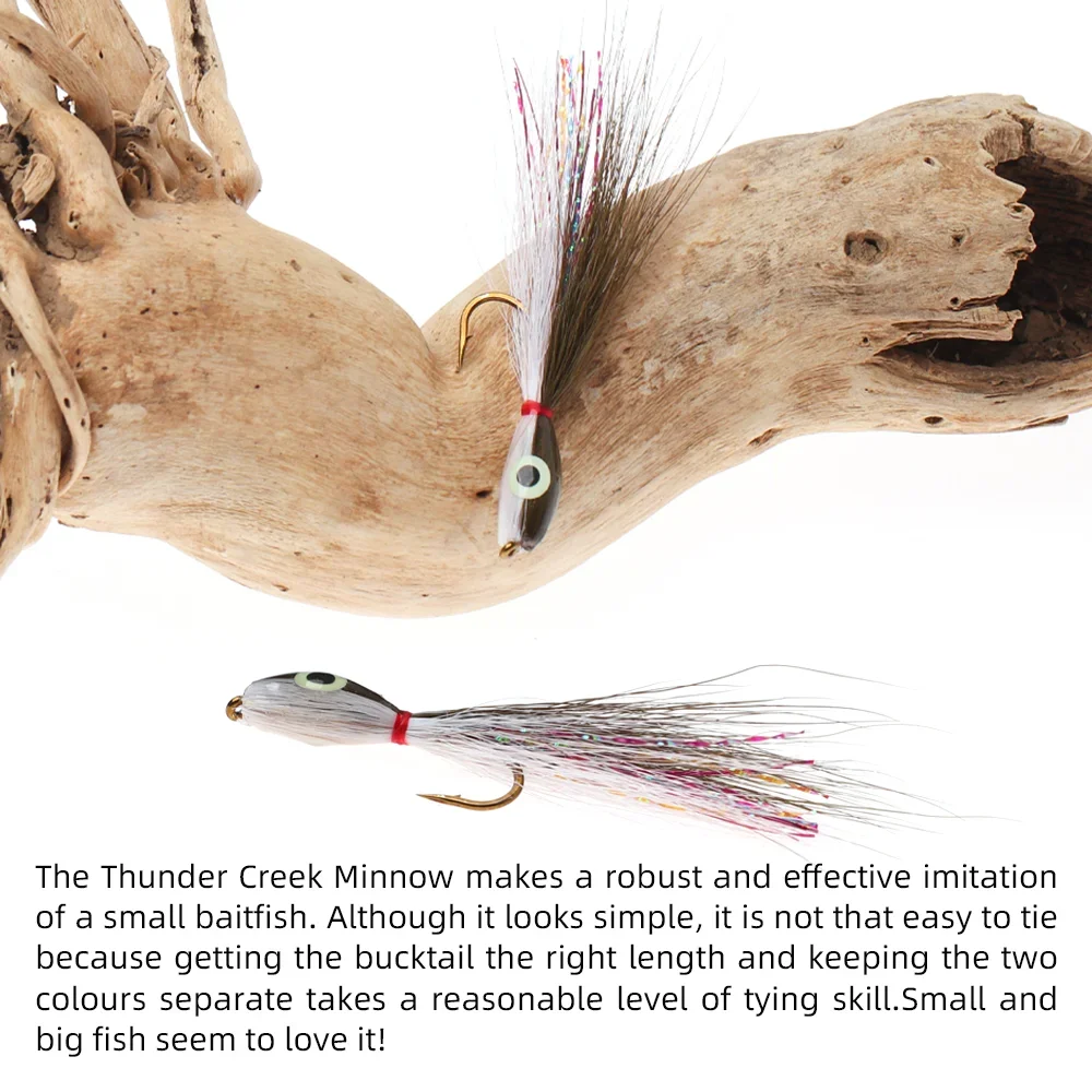 Experimente la emoción de atrapar pequeños bajos con thunder arroek minnows