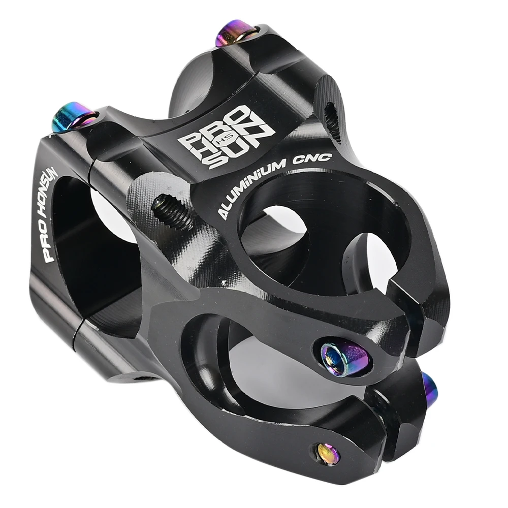 Vástago de bicicleta CNC NanLio MTB vástago de bicicleta 31,8mm manillar ultraligero 0 grados aumento FR AM Enduro 28,6mm dirección piezas de bicicleta de montaña - imagen 3