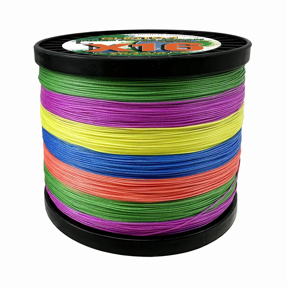 Línea de pesca trenzada de PE de 16 hebras, sedal de pesca X16 Core Strong Ocean Rock Fshing 100M-1000M Deep Sea Surfcasting 0,16mm-0,8mm - imagen 3