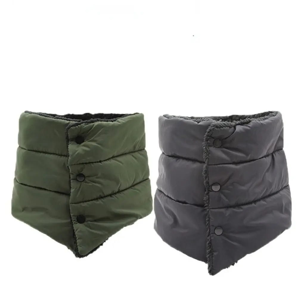 Cálido cuello cálido bufandas de invierno diseño de moda cálido terciopelo abajo bufanda impermeable a prueba de viento pañuelo para la cabeza al aire libre - imagen 4