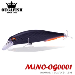 Minnow flotante 100mm 13g para black bass