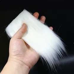 Piel artificial esponjosa para atar moscas streamer