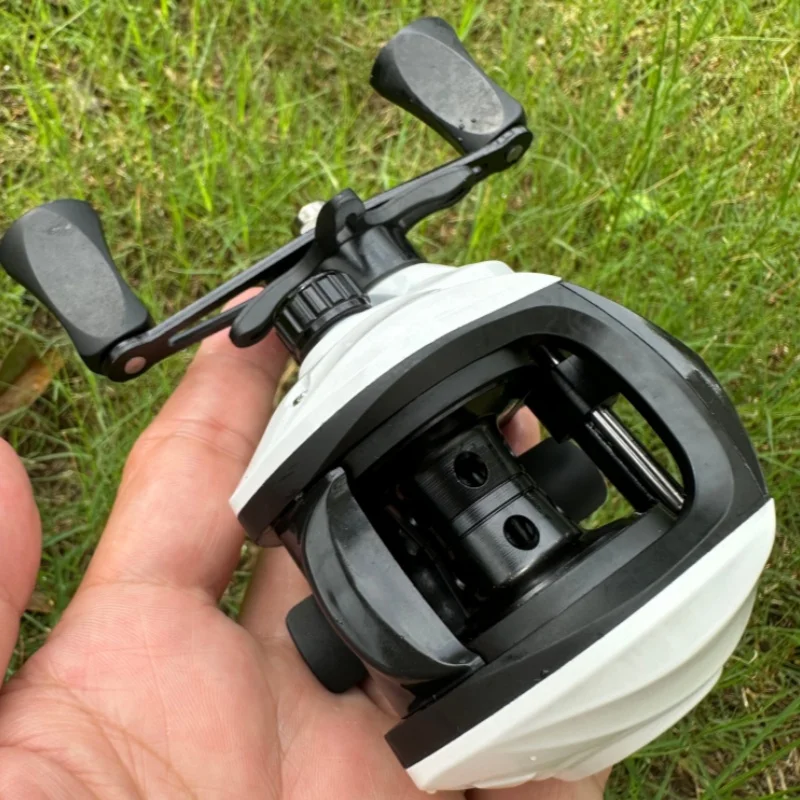 Carrete de pesca Baitcasting Jigging de agua salada 18 + 1 sistema de rodamiento marco de Metal ultraligero perfecto para barco de mar/señuelo aparejos de pesca - imagen 3