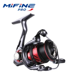 Mifine Darren Carrete giratorio ligero para pesca de trucha