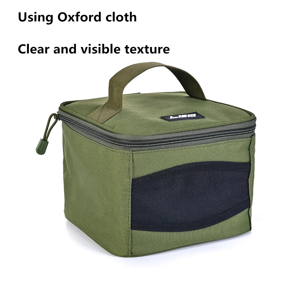 Bolsa de almacenamiento de rollo de pesca portátil, Estuche de transporte, atractor de rollo de tela Oxford, bolsa de transporte de rollo de pesca giratoria, suministros para exteriores - imagen 5