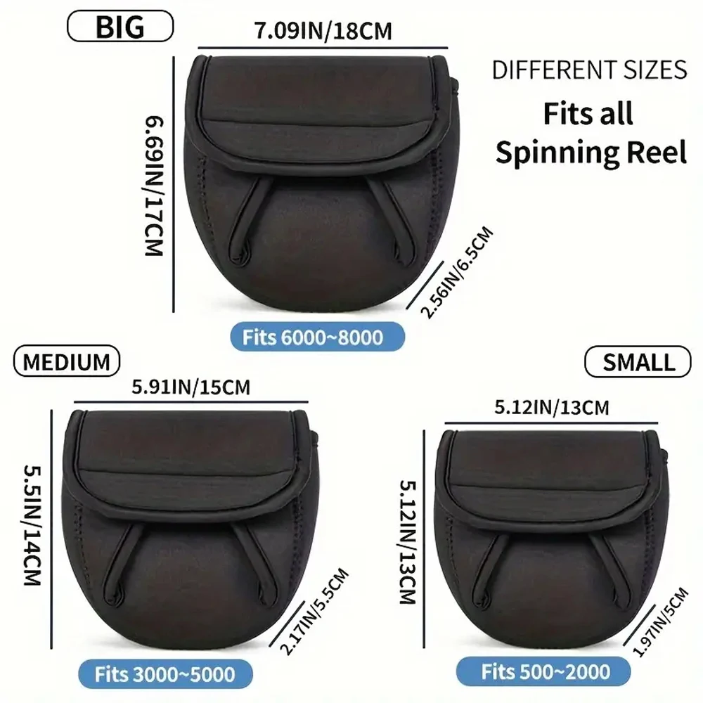 Bolsa de pesca multifuncional para caña, carrete y accesorios - imagen 3