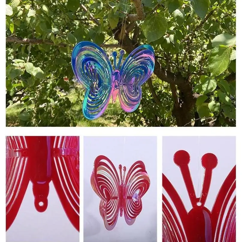 Señuelo Mariposa giratorio Beating Art – Atrapasueños con campanas - imagen 3