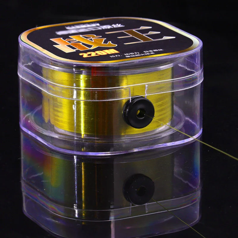 Sedal de pesca súper suave, línea principal sin rollo, fuerte fuerza, nailon, genuino, competitivo, accesorios de pesca, nuevo - imagen 3