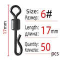 50pcs Size 6