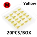 20pcs Yellow Size M