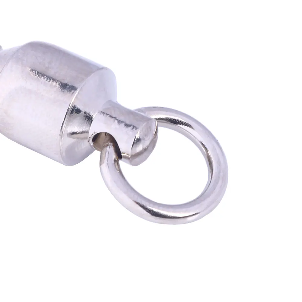 Conectores giratorios acero inoxidable rodamiento bolas pesca arrastre jigging - imagen 5