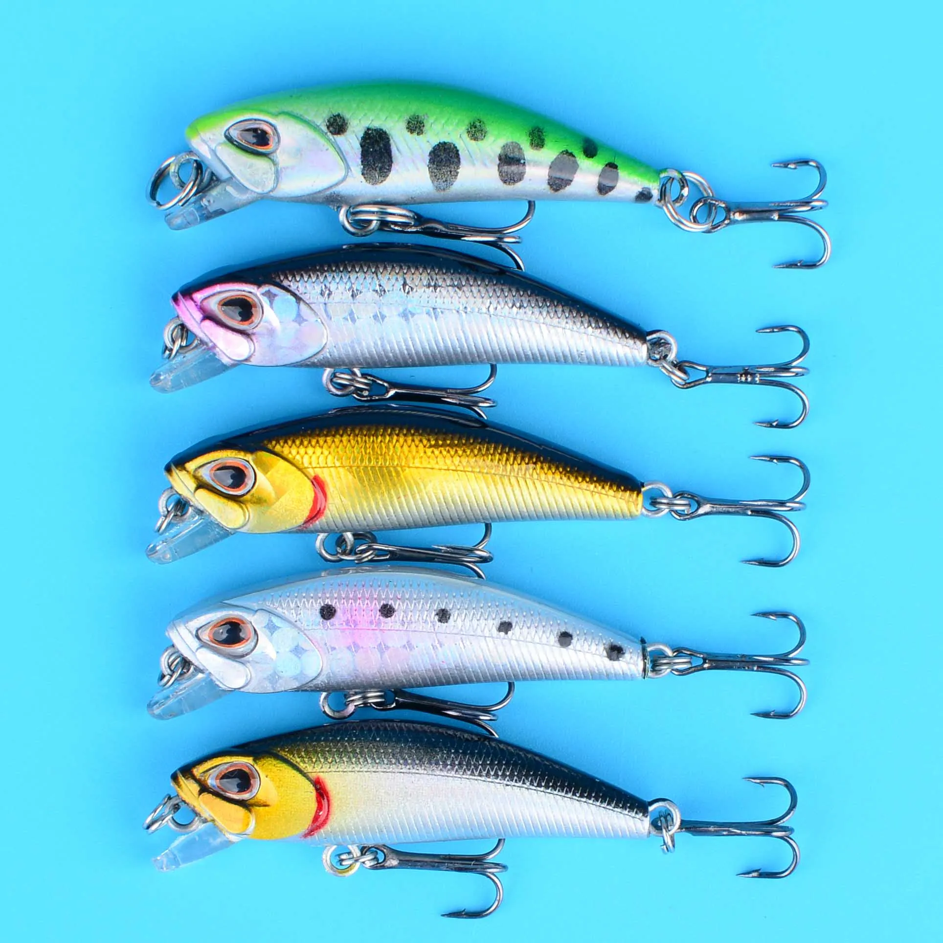 Señuelo Minnow hundible swimbait duro para lubina y lucio - imagen 3