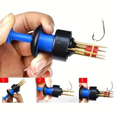 1 ud Juego Profesional de Herramienta para Cebar Anzuelos con Pellets - Sistema Fácil de Cebar Anzuelos para Pesca de Carpas - Equipo de Pesca al Aire Libre con Construcción Duradera para una Experiencia de Pesca Efici - imagen 4