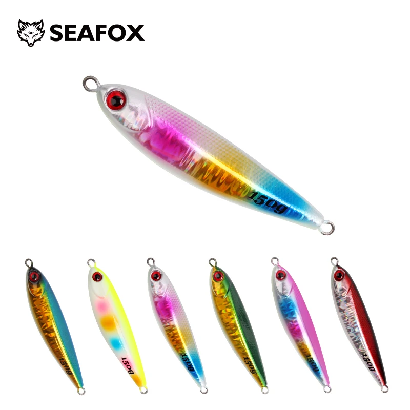Señuelos Jigging para agua salada — luminosos, de lento hundimiento - imagen 2