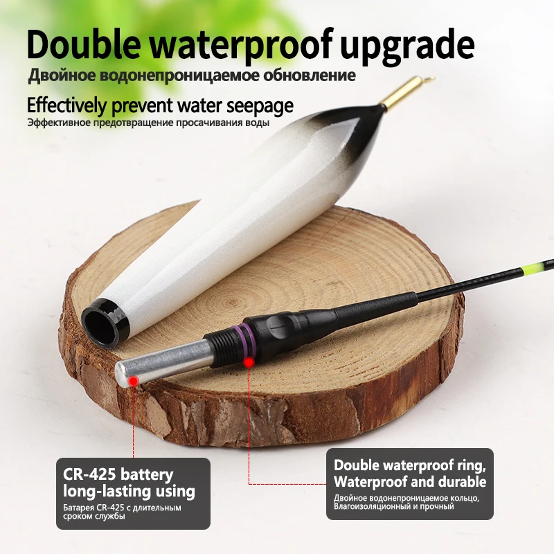 Nano Flotador Luminoso Cambiante – Sensor Gravedad Pesca - imagen 2