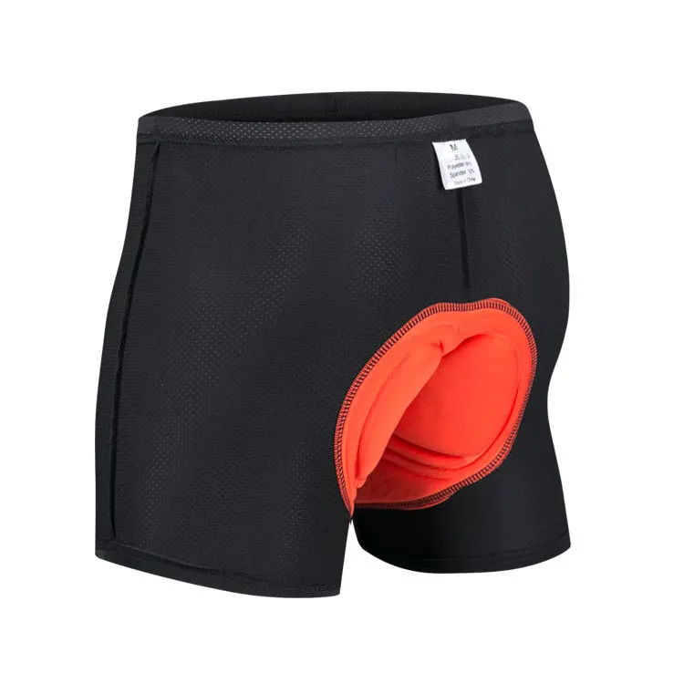 Pantalones de ciclismo Unisex, ropa interior de esponja de Gel transpirable, pantalones cortos cómodos, suaves y acolchados en 3D, 1 unidad - imagen 4