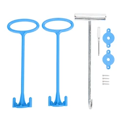 Mango universal cesta skimmer – Gancho extractor residuos piscina